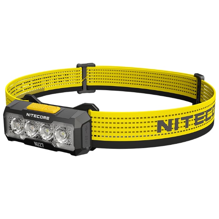 Latarka czołowa Nitecore NU27 Black - 600 lumenów