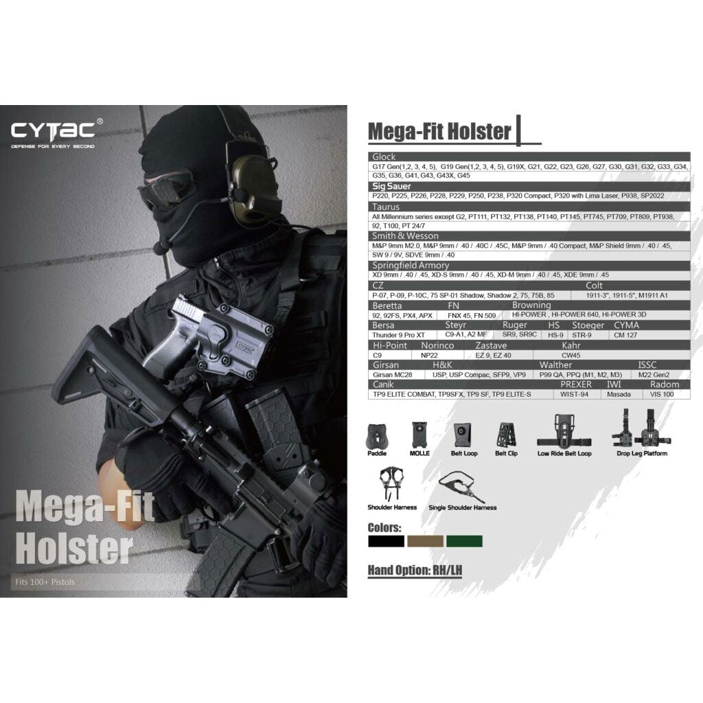 Kabura Cytac Mega-Fit - przezroczysta