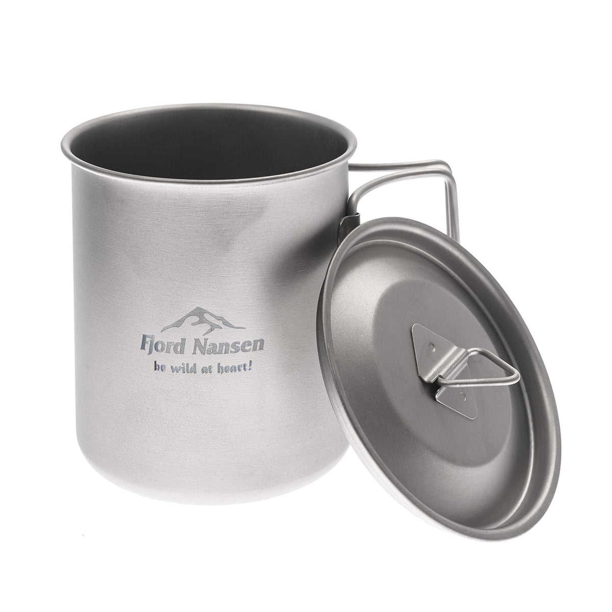 Kubek tytanowy Fjord Nansen Jacon Cup Titanum 0,4 l - Silver