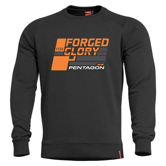 Bluza Pentagon Hawk Forged For Glory - Black