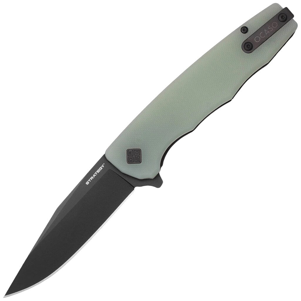 Nóż składany Ocaso Strategy G10 - Black PVD/Jade
