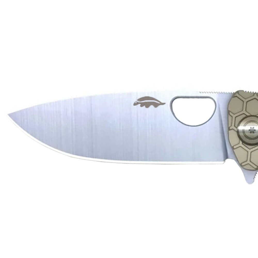 Nóż składany Honey Badger Flipper D2 Large Tan