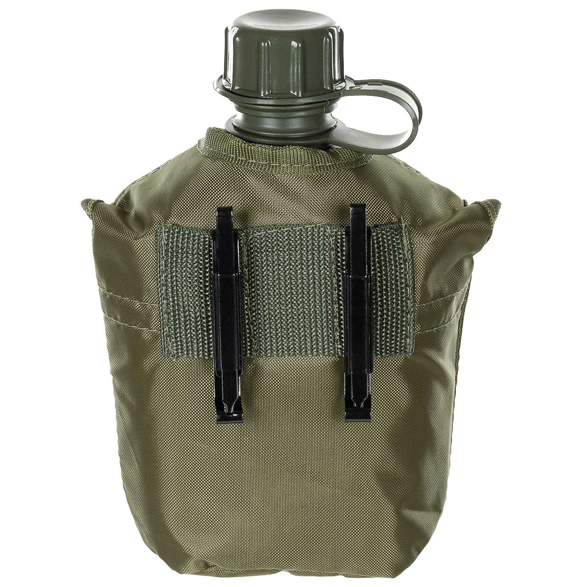 Manierka MFH z pokrowcem 1 l - Olive