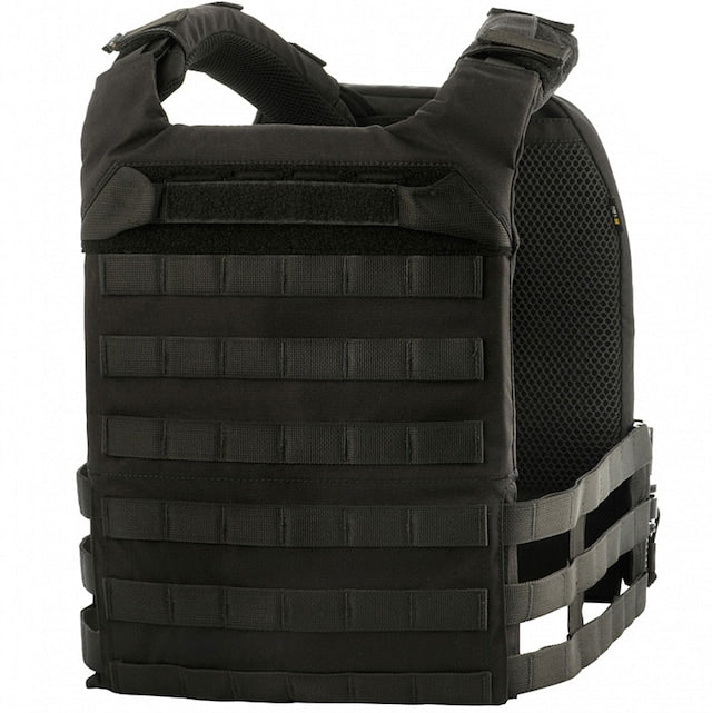 Kamizelka taktyczna typu Plate Carrier M-Tac Cuirass QRS Black - na płyty rozmiar L/XL