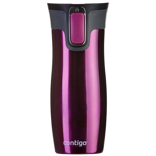 Kubek termiczny Contigo West Loop 2.0 470 ml - Malinowy