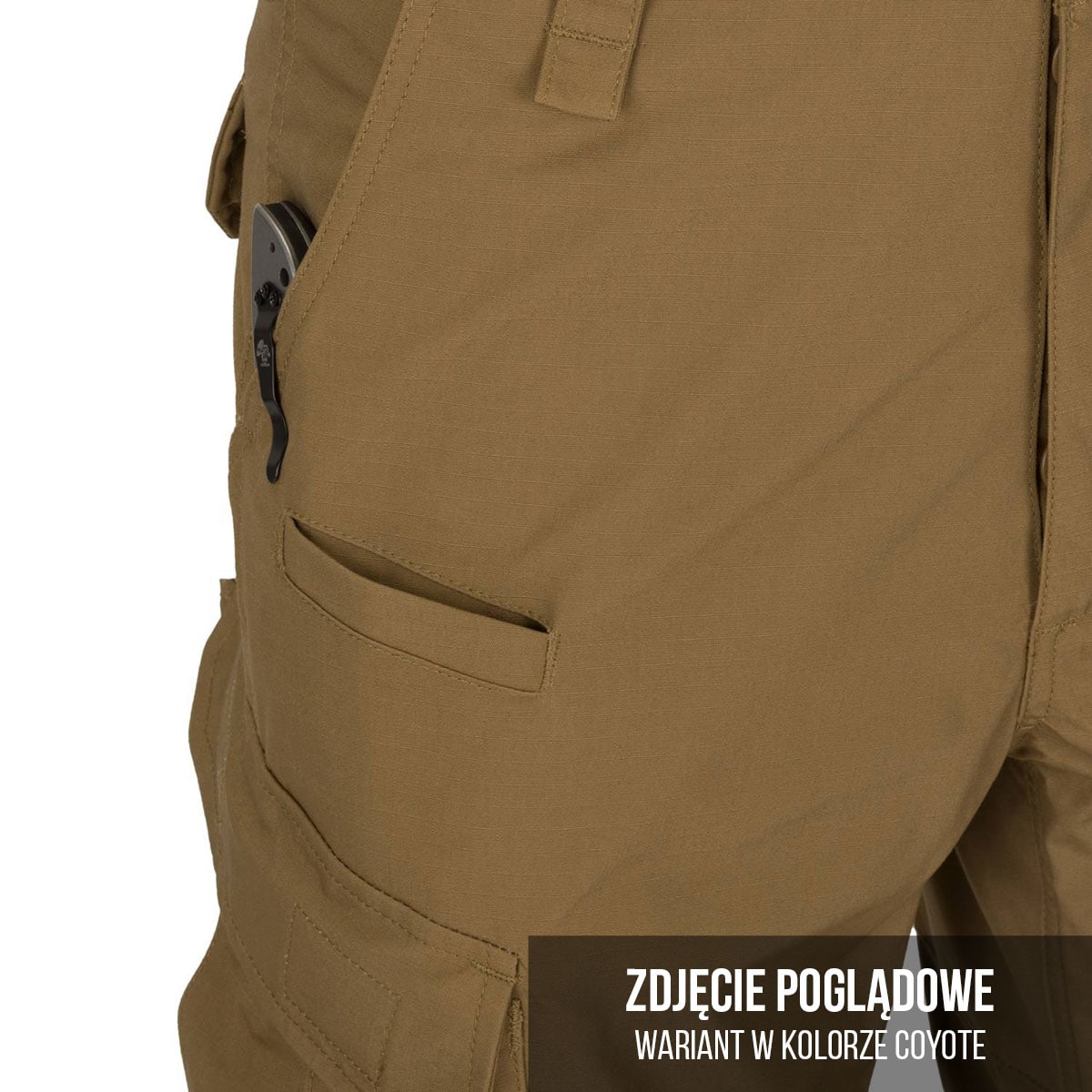 Spodnie Helikon CPU PolyCotton Rip-Stop - Olive Green