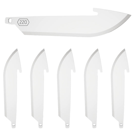 Zestaw ostrzy wymiennych Outdoor Edge Drop-Point 220 - 6 szt.