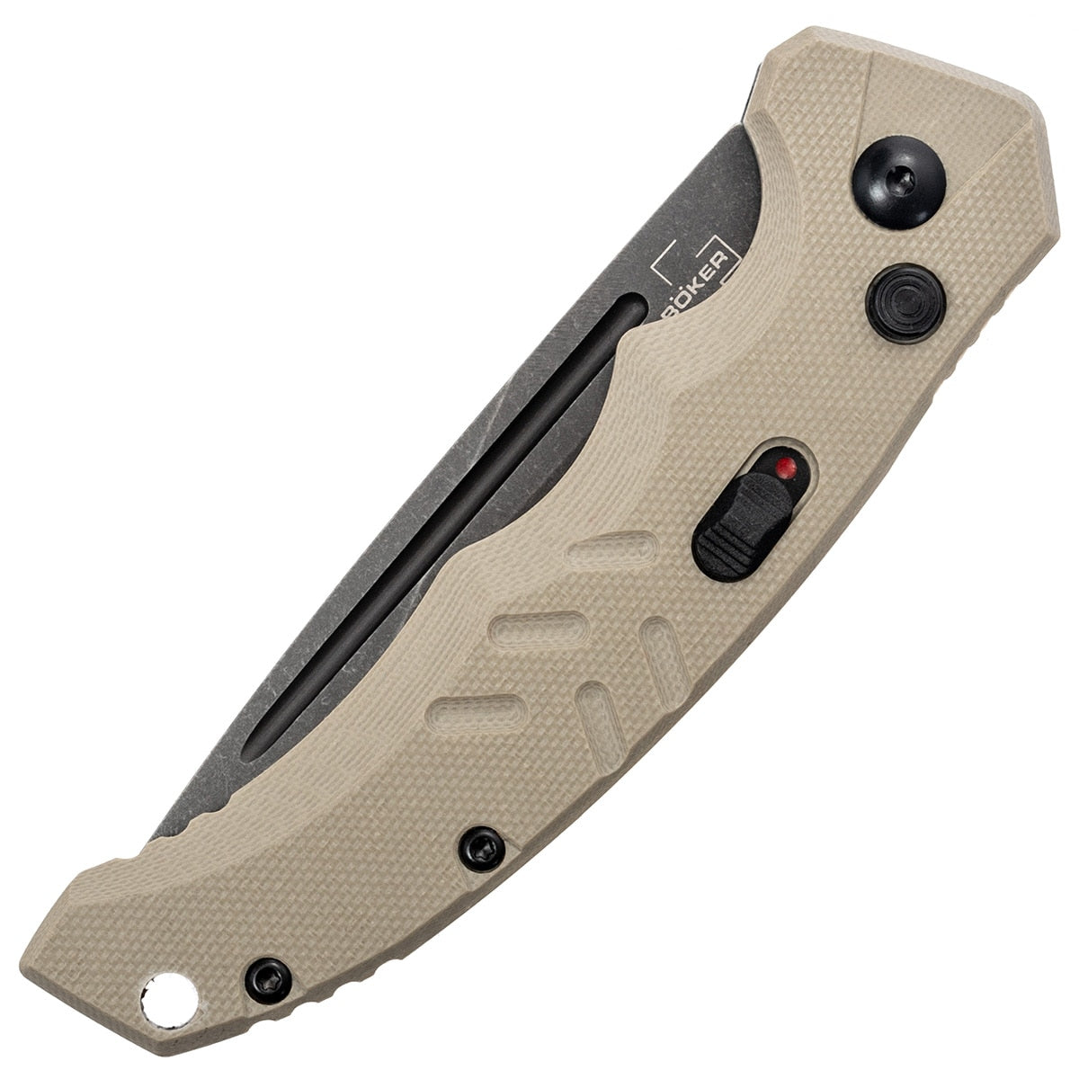 Nóż sprężynowy Boker Plus Intention II - Coyote