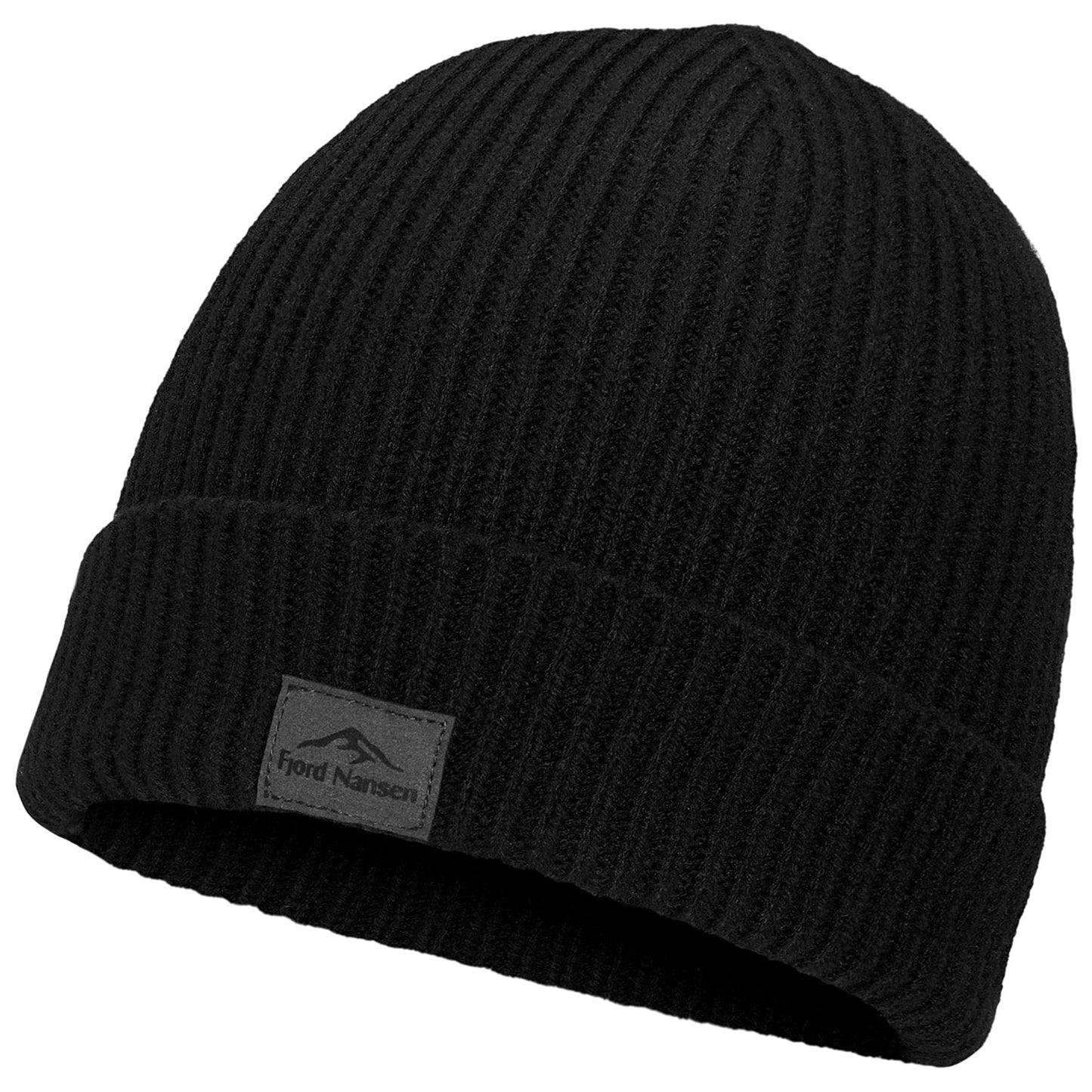 Czapka Fjord Nansen Hygge - Czarna