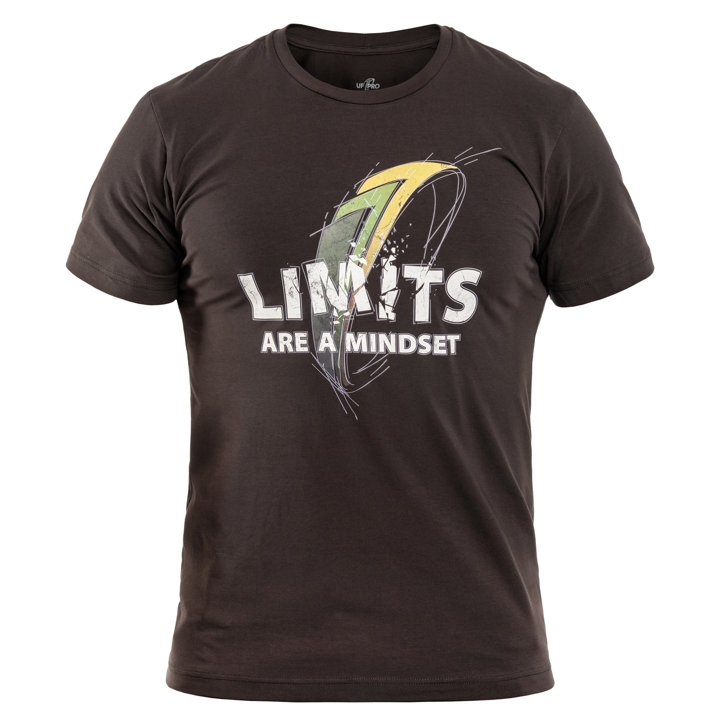 Koszulka T-shirt UF PRO Mindset Breaker Tee - Maroon Brown