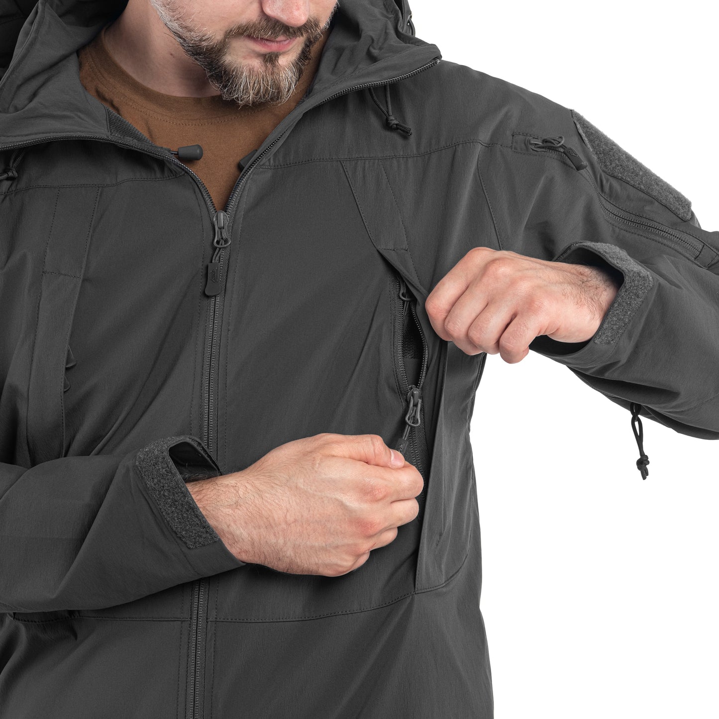 Kurtka Helikon Trooper StormStretch Softshell MK2 - Shadow Grey