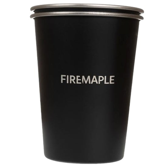 Kubek Fire Maple Antarcti Stainless Steel 350 ml 2 szt. - Black