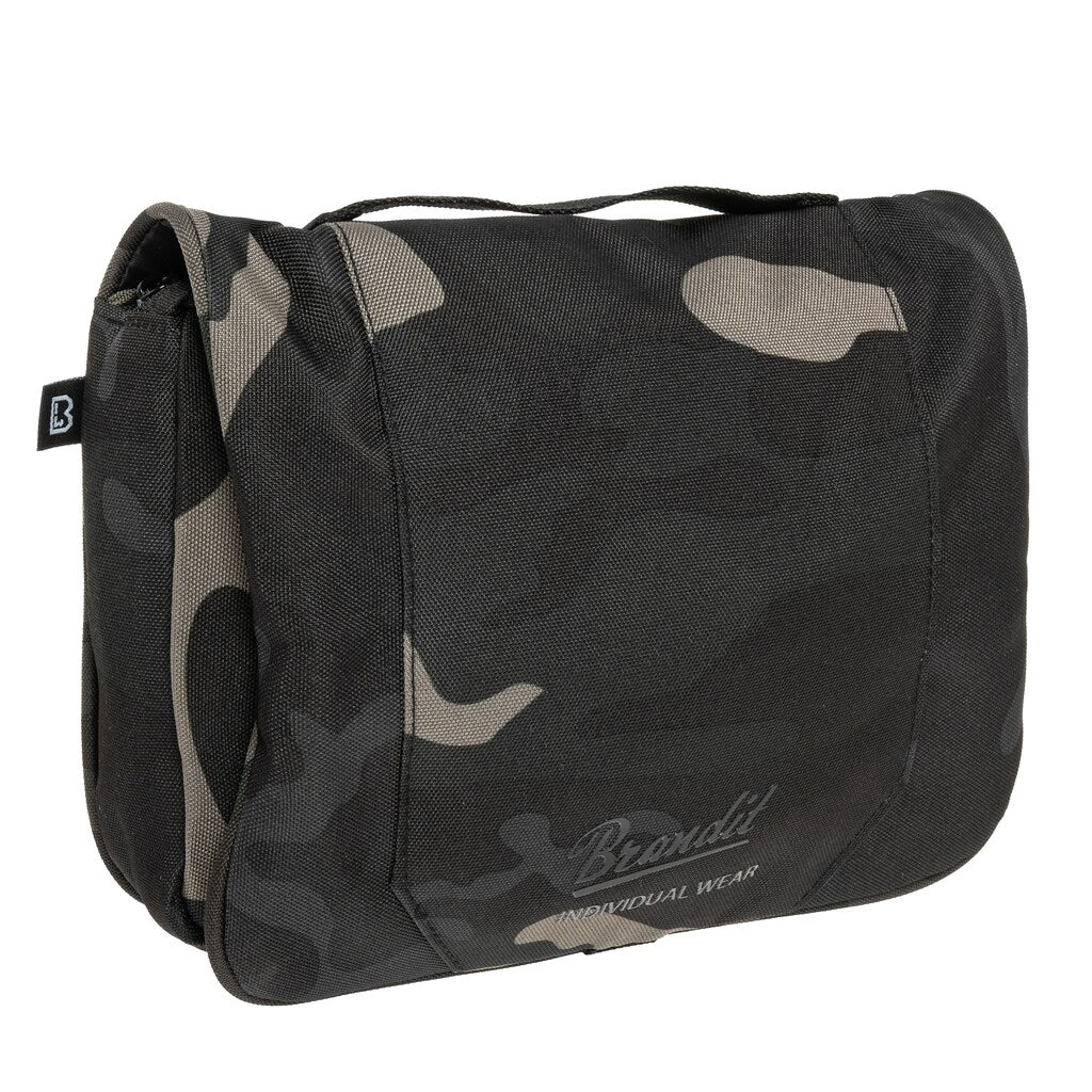 Kosmetyczka Brandit Toiletry Bag Large - Dark Camo