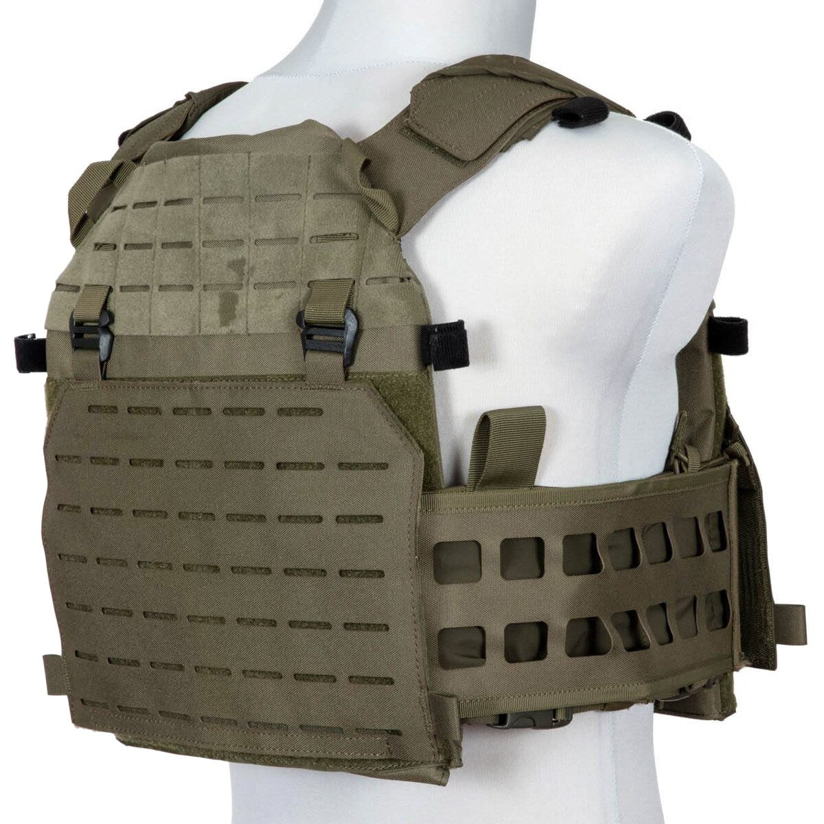 Kamizelka taktyczna GFC Advanced Laser-Cut - oliwkowa