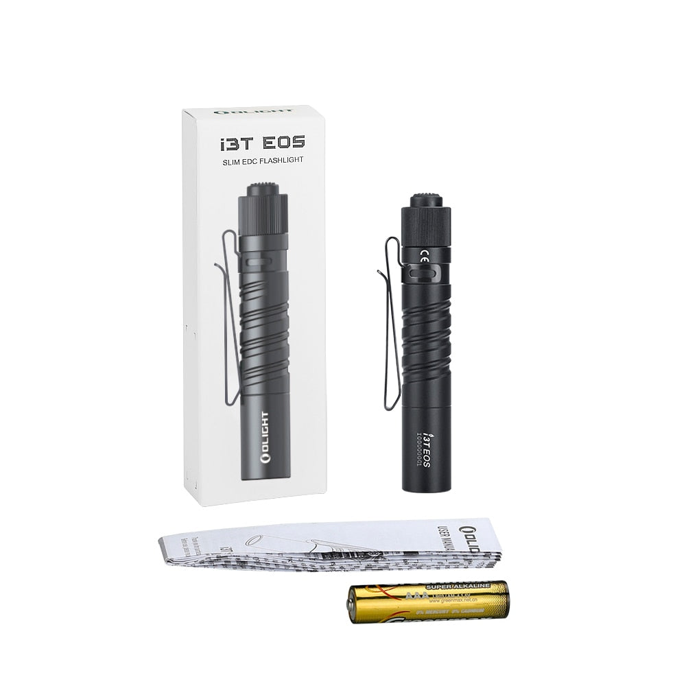 Latarka Olight I3T EOS Carbon Fiber - 180 lumenów