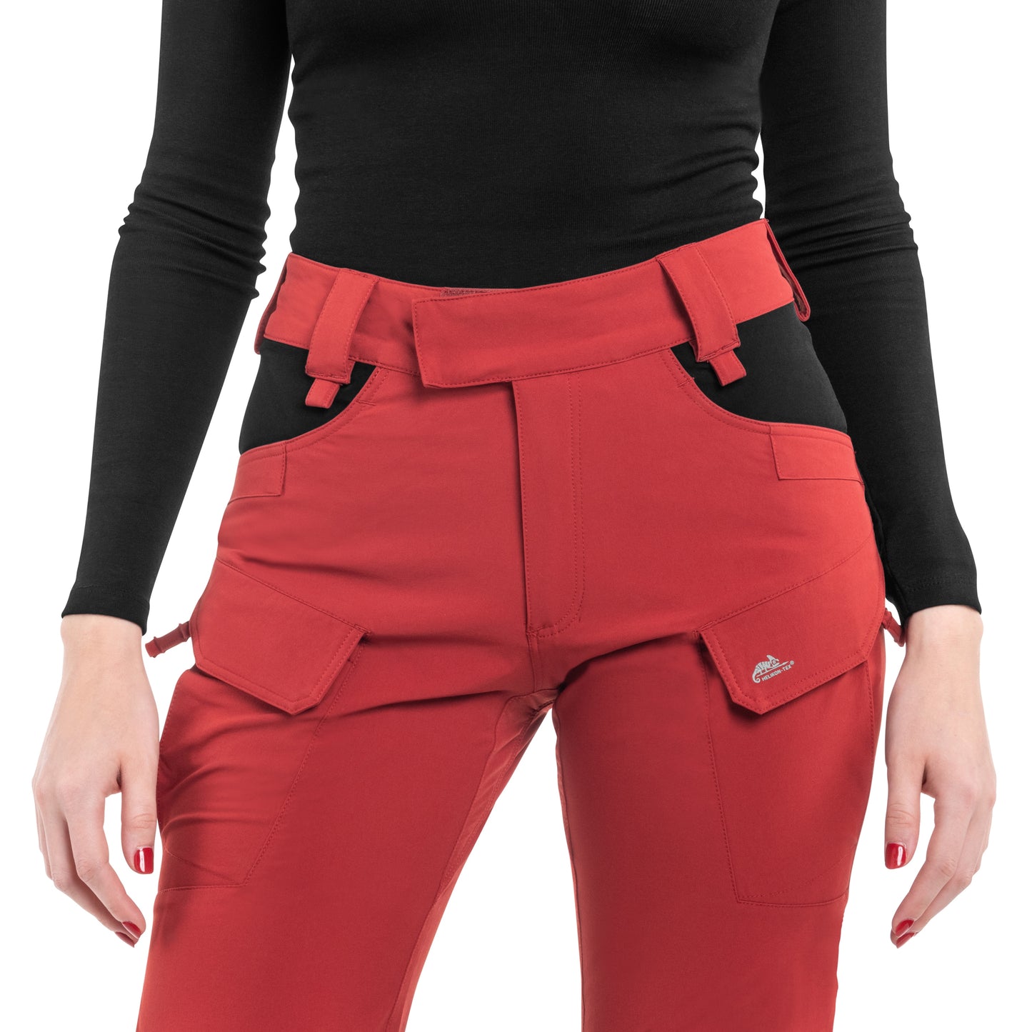 Spodnie damskie Helikon OTP VersaStretch - Crimson Sky/Black