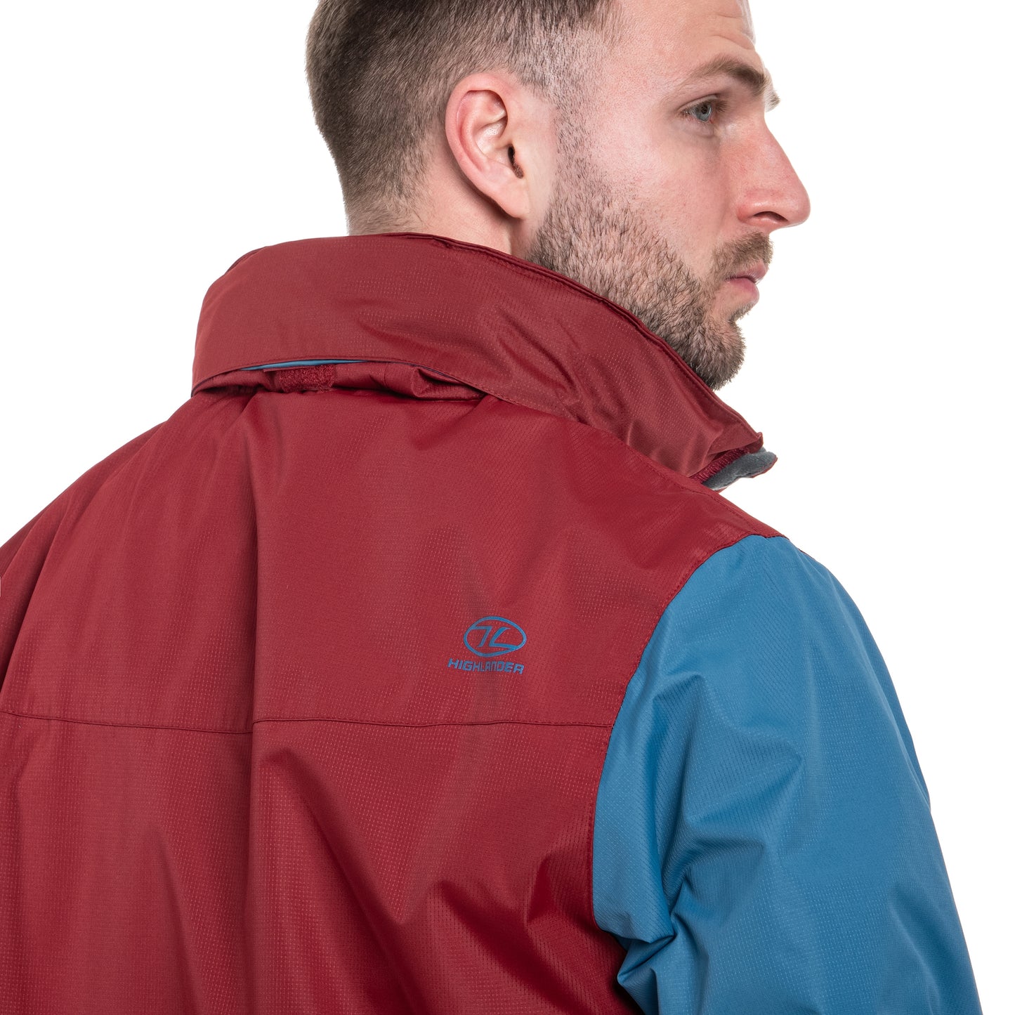 Kurtka Highlander Outdoor Kerrera - Petrol / Burgundy