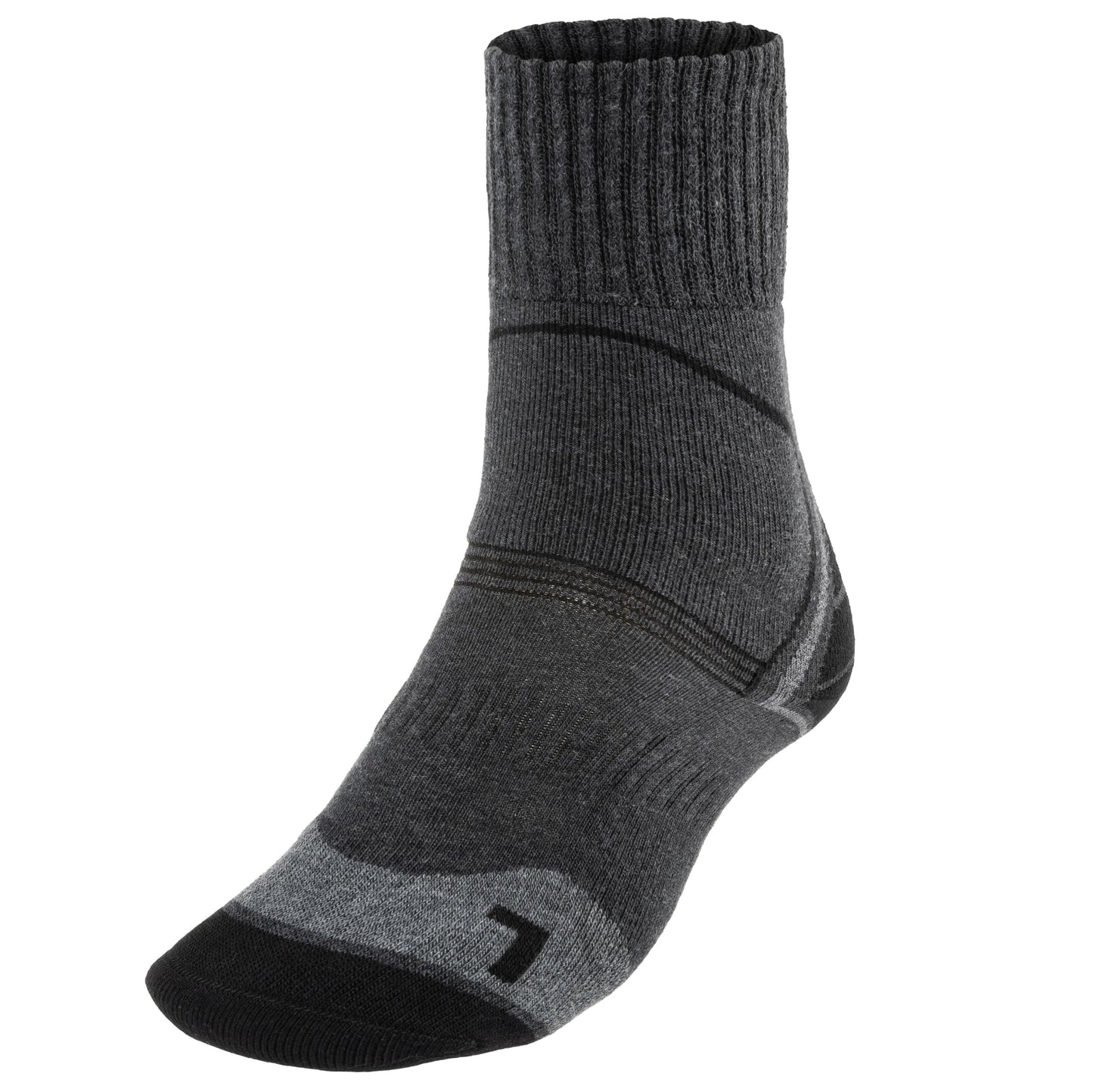 Skarpety INMOVE Trekking Deodorant - Antracyt/Grafit