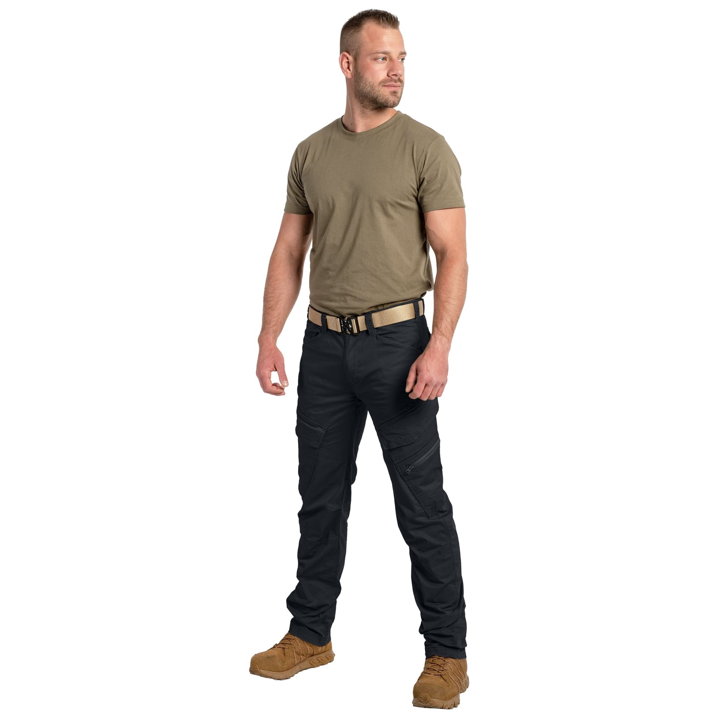 Spodnie Brandit Adven Slim Fit - Black