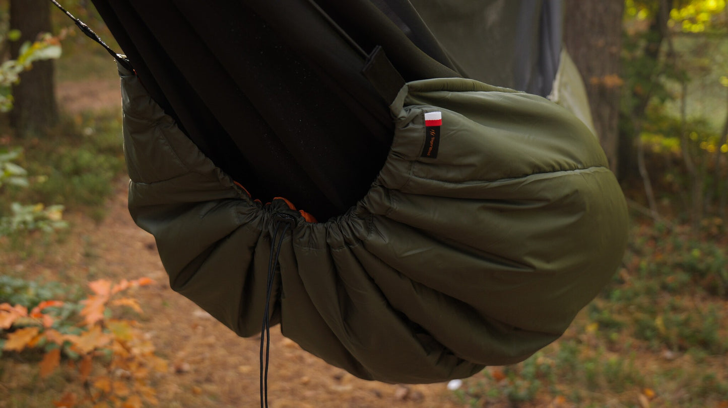 Podpinka hamakowa TigerWood Underquilt Marra 2.0 200 cm - Rescue/Olive