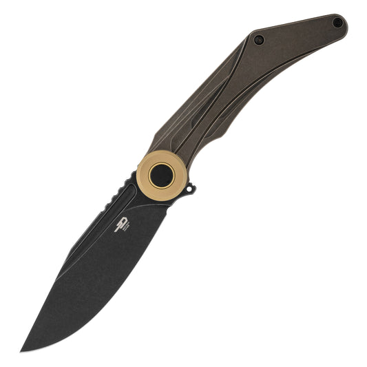 Nóż składany Bestech Knives Seraph M390 - Bronze Titanium/Black Stonewashed