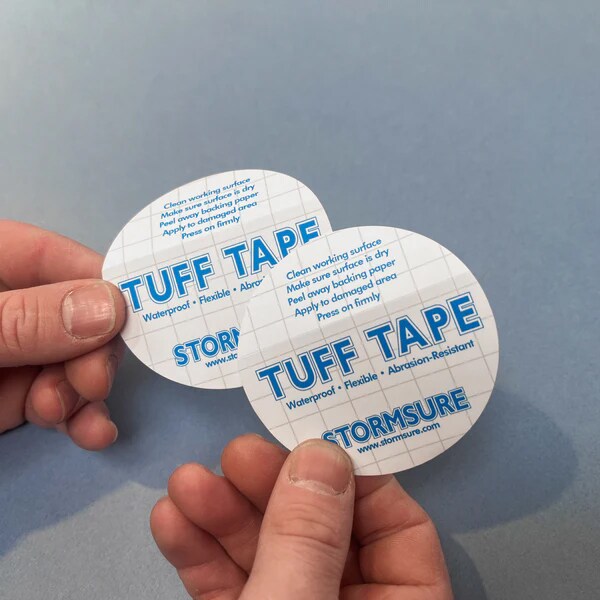 Zestaw okrągłych łatek Stormsure Tuff Tape 75 mm - 2 szt.