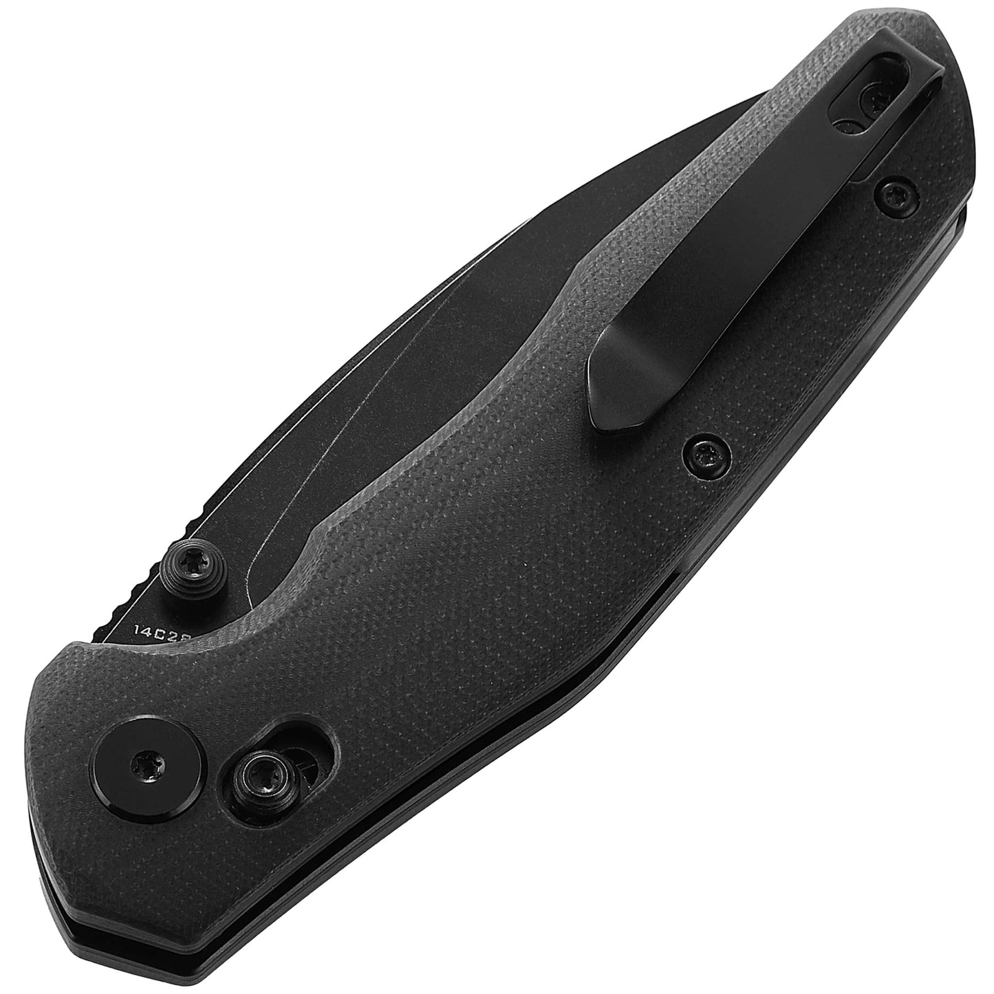 Nóż składany Bestechman Ronan Black Titanized Stonewash - Black