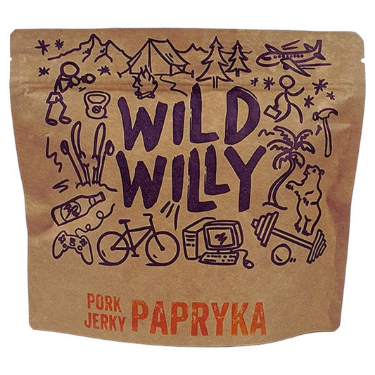 Suszona wieprzowina Wild Willy Pork Jerky Papryka 100 g