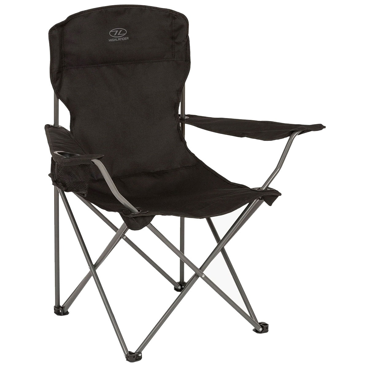 Krzesło turystyczne Highlander Outdoor Edinburgh - Black