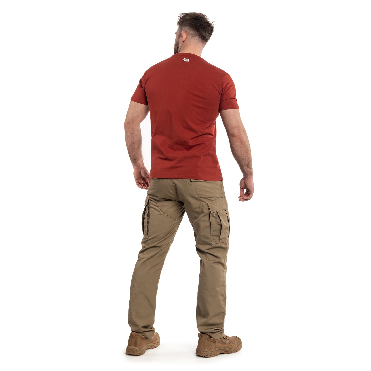Koszulka T-shirt Pentagon Ageron "Vertical" - Maroon Red