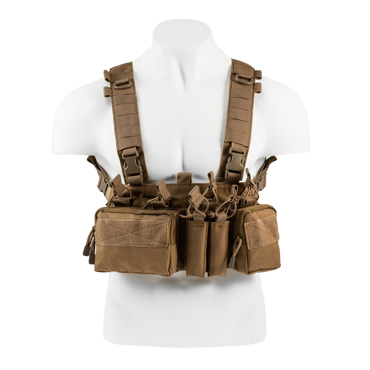 Kamizelka taktyczna 8Fields Buckle Up Chest Rig Recce/Sniper - coyote