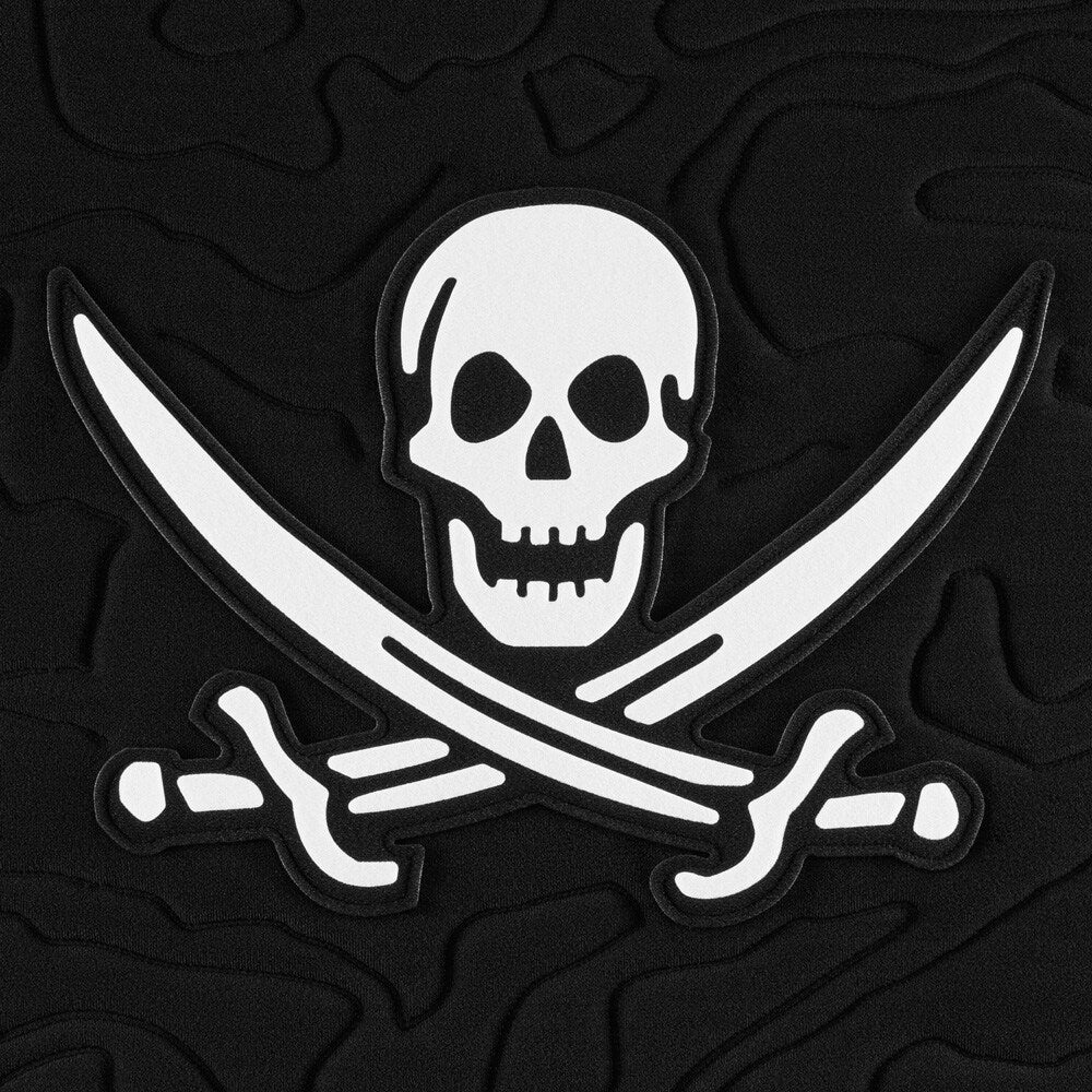 Panel na naszywki M-Tac Jolly Roger - Czarny