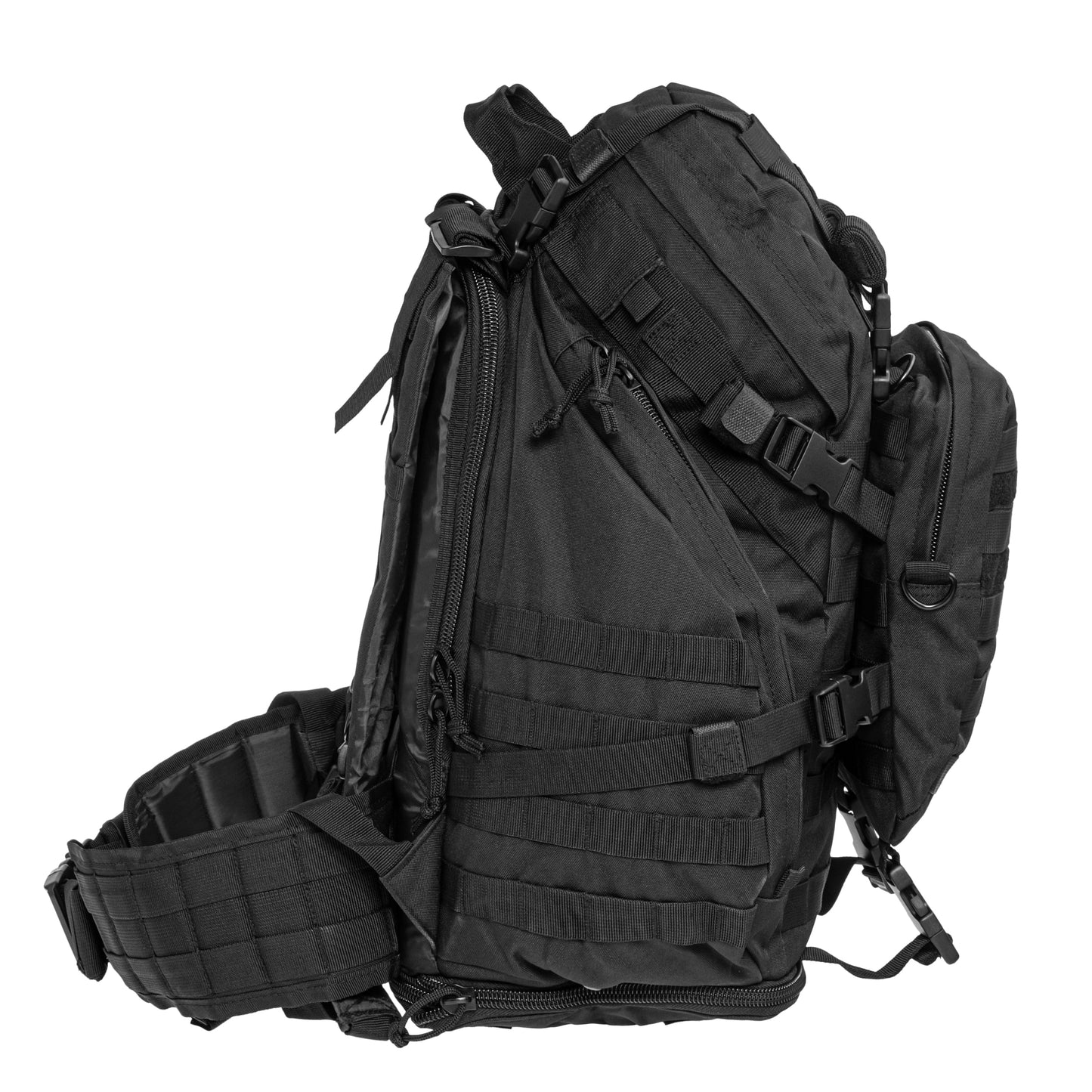 Plecak Camo Military Gear Overload 60 l - Black