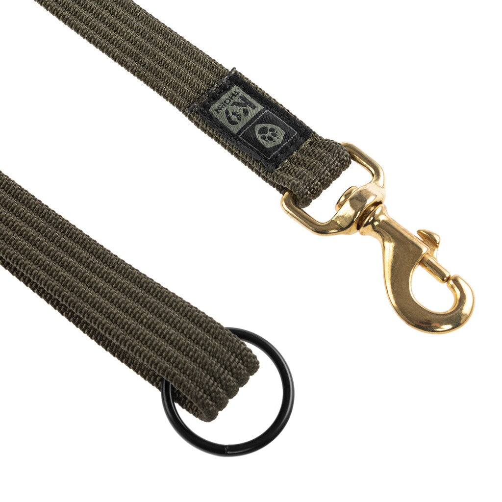 Smycz K9 Thorn z D-ringiem Olive - 150 cm