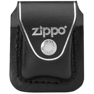 Skórzane etui na zapalniczkę Zippo ze szlufką - Black