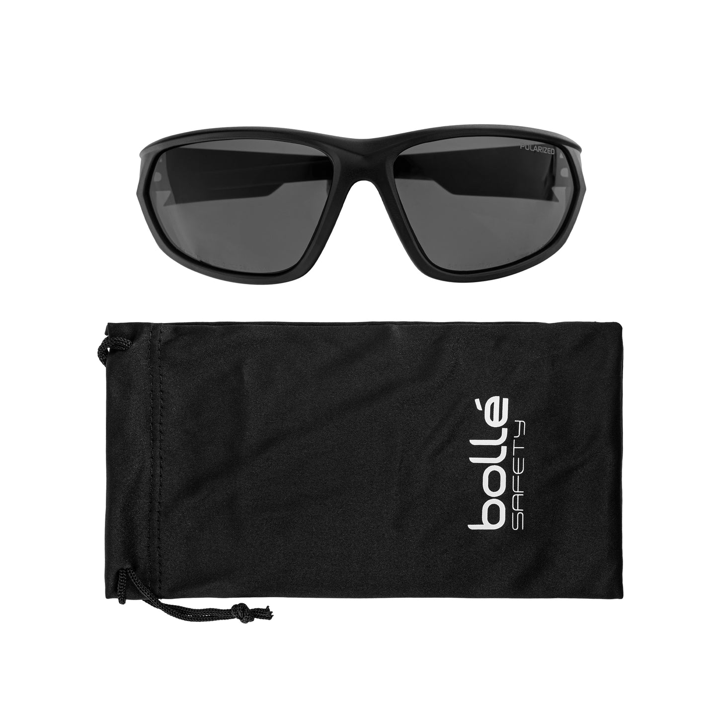 Okulary taktyczne Bolle Komet Industrial Polarized - Smoke/Black
