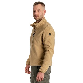 Polar Brandit Fleece Troyer - Coyote