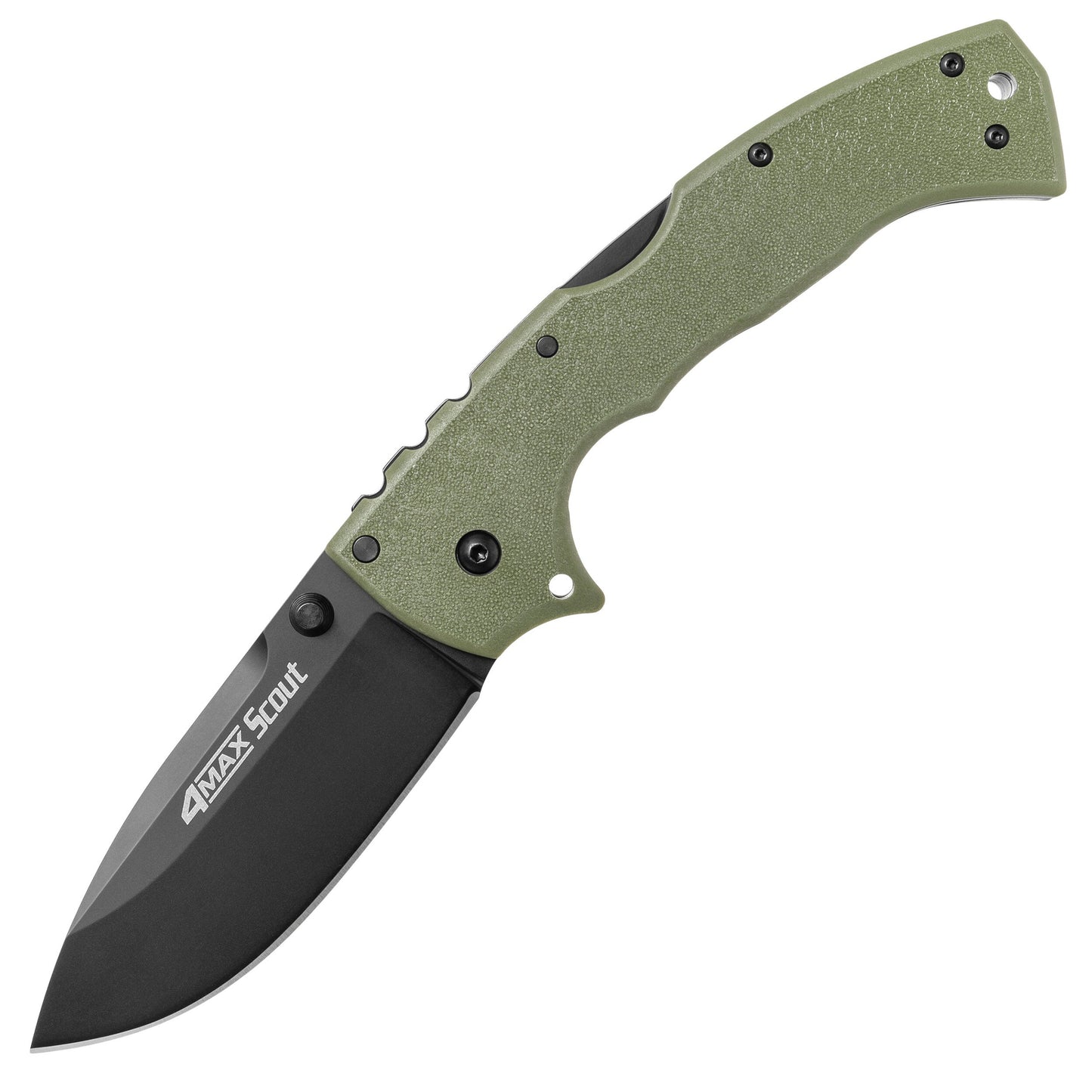 Nóż składany Cold Steel 4-Max Scout AUS-10A - OD Green