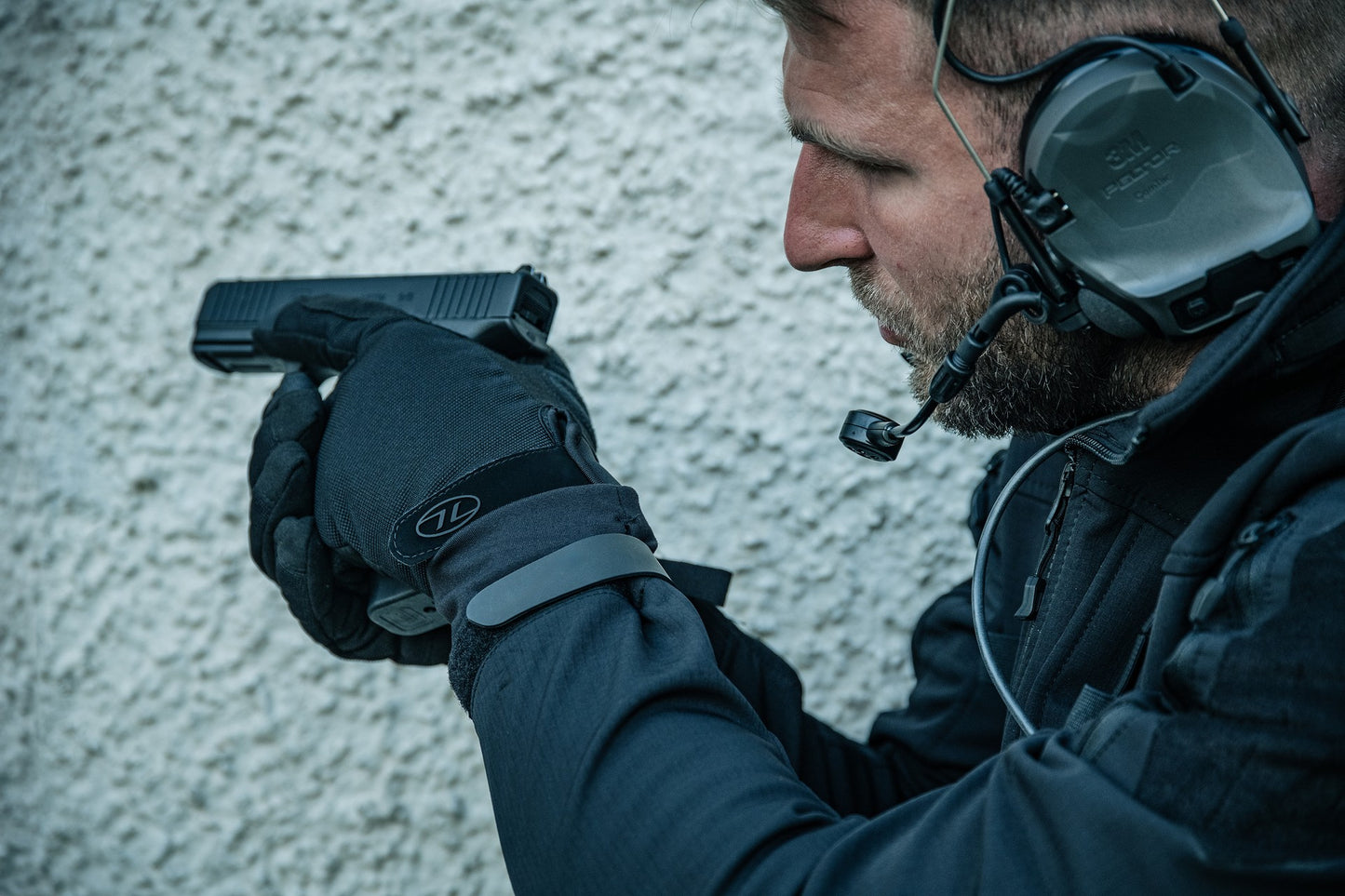 Rękawice Highlander Aqua-Tac - Black