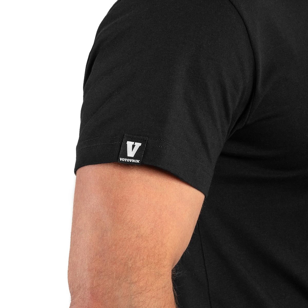 Koszulka T-shirt Voyovnik Góry Black/White - Czarna