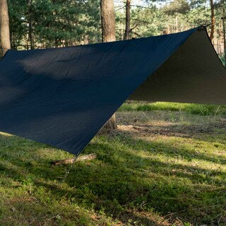 Płachta biwakowa TigerWood Termo Tarp StingRay 3,6 x 2,8 m - Black