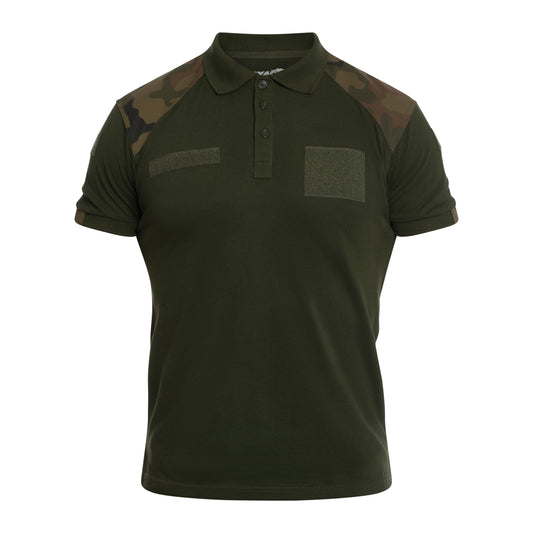 Koszulka polo Texar WP wzór 304A/MON - Olive/wz.93 Pantera PL Woodland