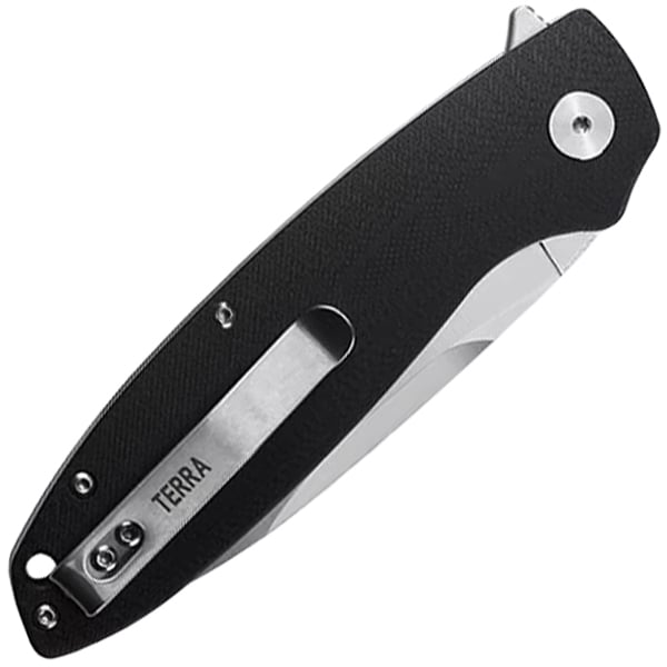 Nóż składany Petrified Fish Terra PF-B01 - Satin/Black