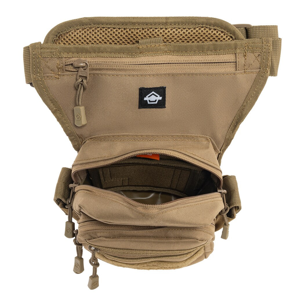 Torba Pentagon Max-S 2.0 Gun Thigh Pouch 3,7 l - Coyote