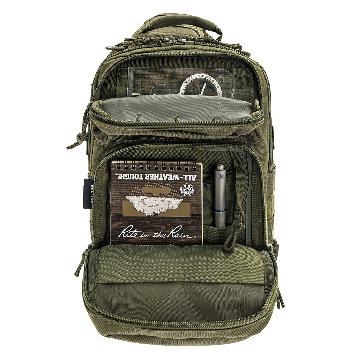 Plecak na ramię Mil-Tec One Strap Assault 10 l - Olive