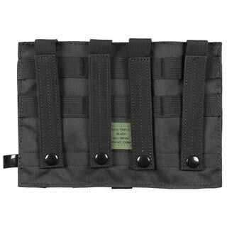 Potrójna ładownica MFH Ammo Pouch Triple MOLLE - Black