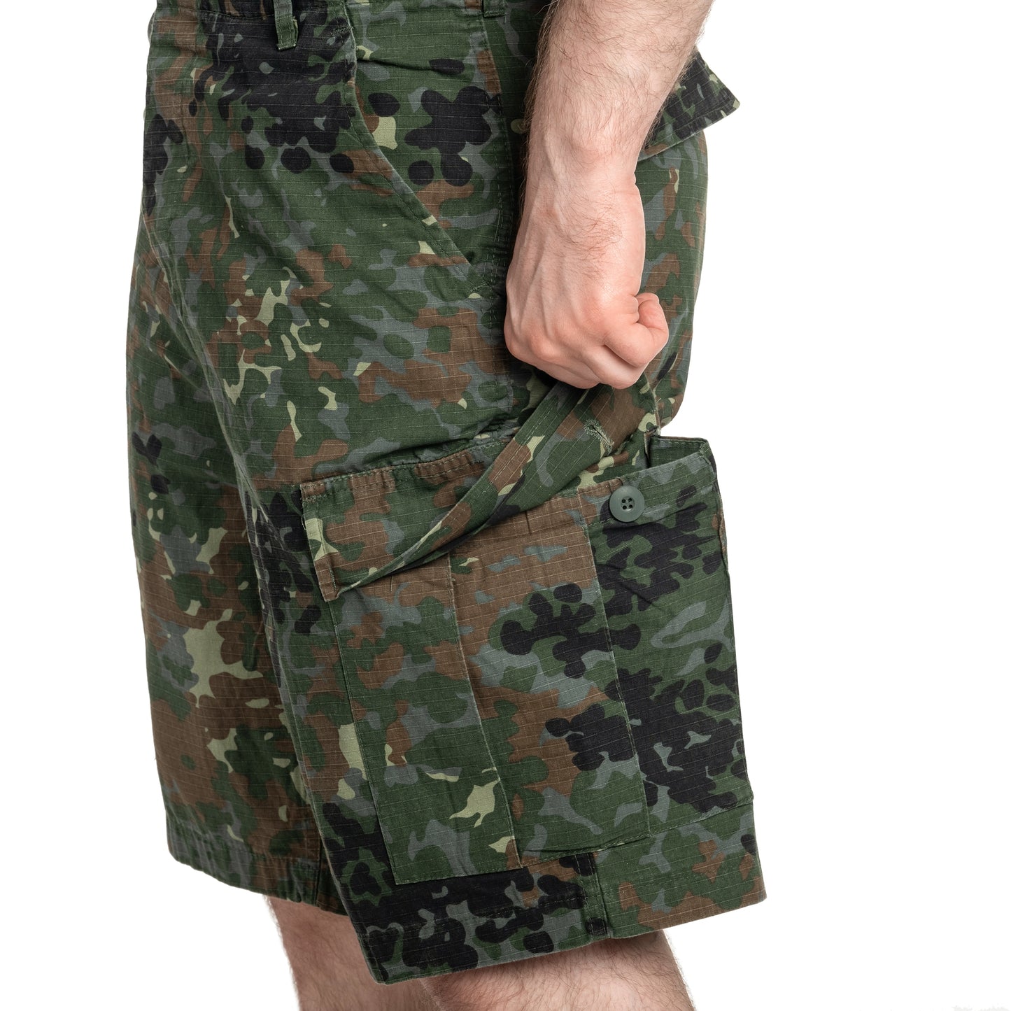 Szorty Brandit BDU Rip-Stop - Flecktarn
