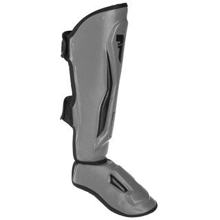Ochraniacze piszczeli, goleni i stóp Fighter Thai Ergo - Grey/Black
