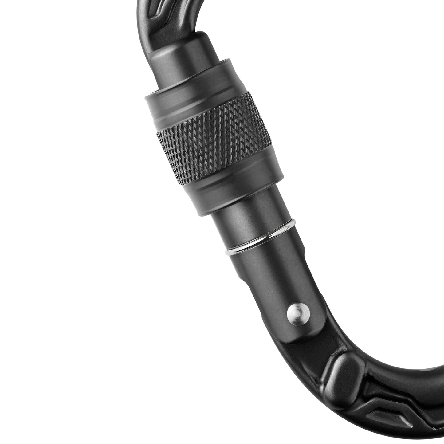 Karabinek wspinaczkowy Edelrid HMS Bullet Screw - Black