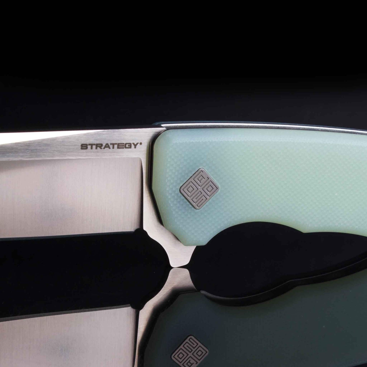 Nóż składany Ocaso Strategy G10 - Satin/Jade